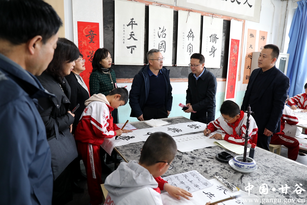 跨县交流促提升 文化互鉴共成长——市教育局组织赴甘谷县开展学习交流活动